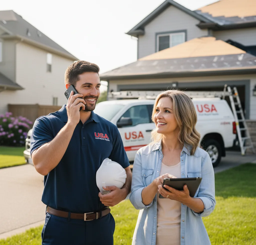 USA Roof Repair Experts customer support in Clarkesville